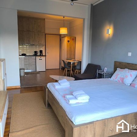 30M² Cosy Studio With Panoramic Sea View Chalkís Eksteriør billede